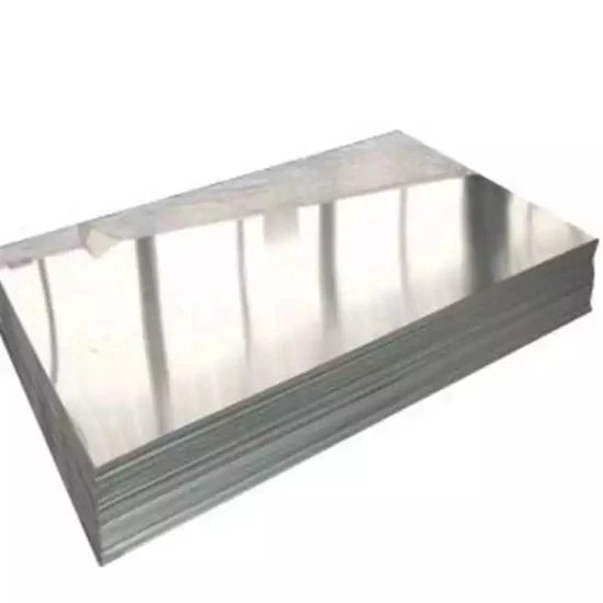 Acier inoxydable/aluminium/galvanisé/cuivre/laminé à froid 0,1 7075 Impression par sublimation Finition miroir ondulé Feuilles de toiture en tôle d'aluminium en couleurs