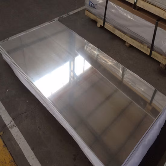 Feuille de blancs en alliage d'aluminium Al à sublimation enduite de couleur avec métal composite anodisé 1060 3003 5083 6061 1 mm 4*8 60*30 A3 A4 miroir en stock pour conteneur